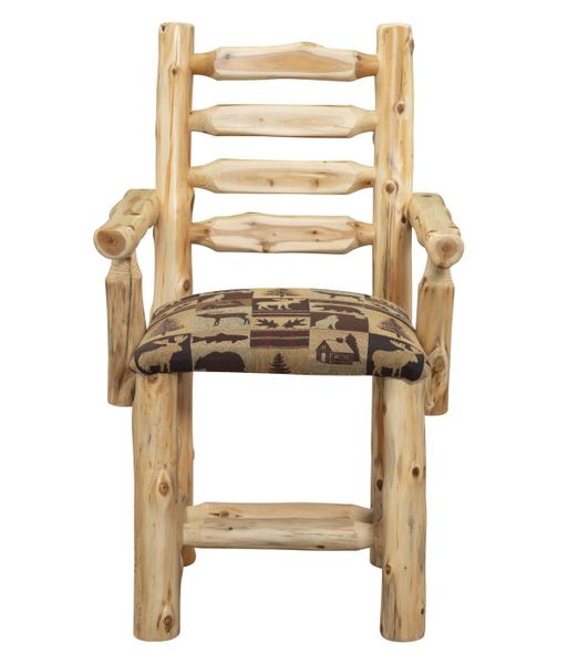 Cedar Upholstered Arm Chair