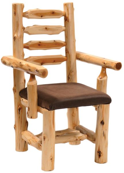 Cedar Upholstered Arm Chair