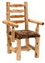 Cedar Upholstered Arm Chair