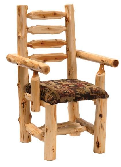 Cedar Upholstered Arm Chair