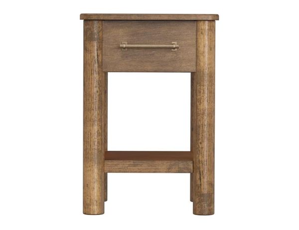 Olimpia 1 Drawer Chairside Table
