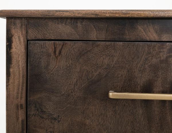Dark Mezquite 5 Drawer Chest