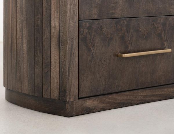 Dark Mezquite 5 Drawer Chest