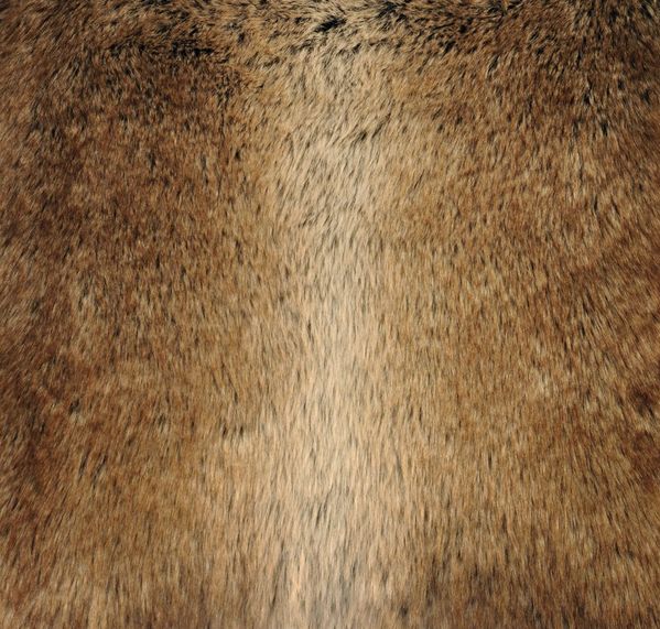 Chinchilla Faux Fur Throw