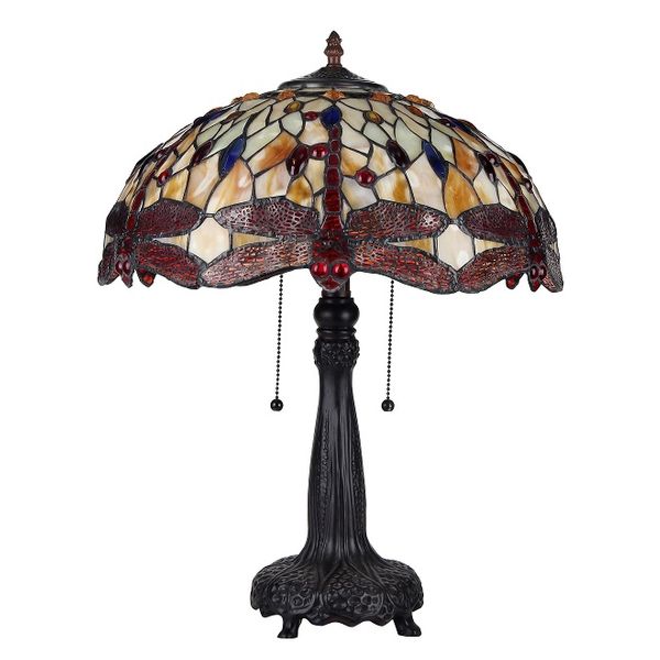 Chloe Empress Apricot Table Lamp