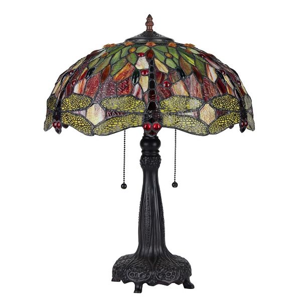 Chloe Empress Red Table Lamp