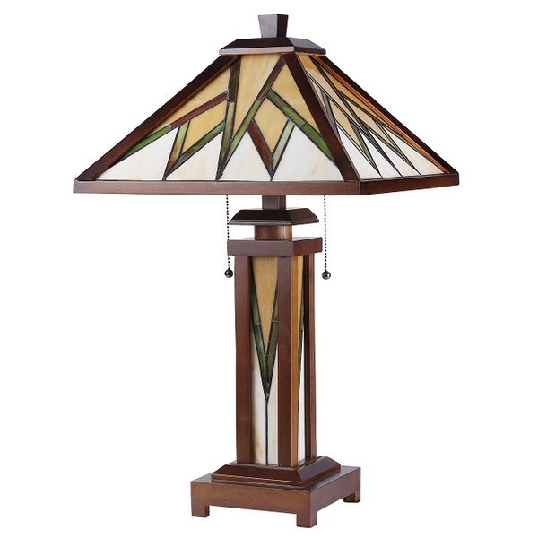 Chloe Lamorak Double Lit Table Lamp