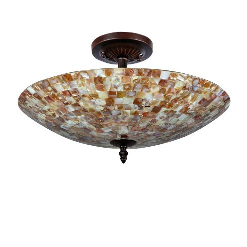 Chloe Shelley 2-Light Ceiling Fixture