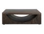 Dark Mezquite Wooden Cocktail Table