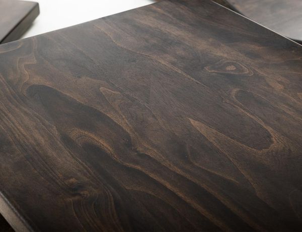 Dark Mezquite Wooden Cocktail Table