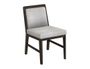Dark Mezquite Cushioned Wooden Chair