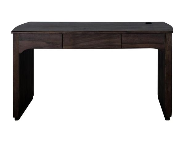 Dark Mezquite 3 Drawer Desk