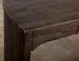 Dark Mezquite 3 Drawer Desk