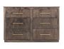 Dark Mezquite 6 Drawer Dresser