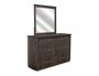 Dark Mezquite 6 Drawer Dresser