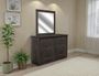Dark Mezquite 6 Drawer Dresser