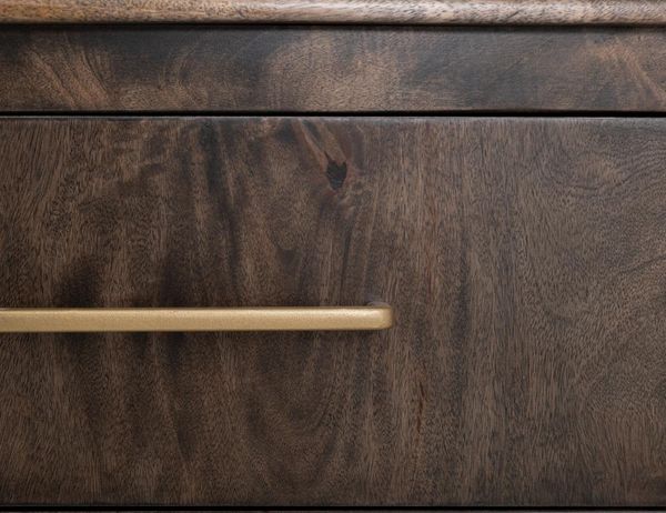 Dark Mezquite 6 Drawer Dresser