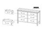 Olimpia 6 Drawer Dresser
