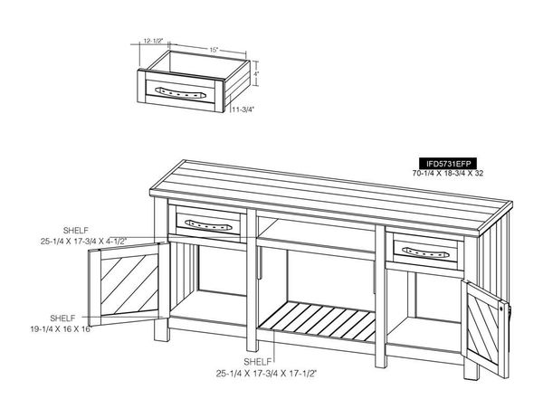 Dutton Electric Fireplace