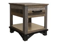 Loft Brown 1 Drawer End Table