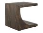 Dark Mezquite Wooden End Table