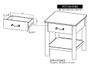 Olimpia 1 Drawer End Table