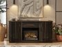 Dark Mezquite Fireplace