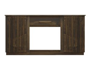 Dark Mezquite Fireplace