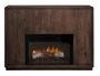 Dark Mezquite Fireplace Console