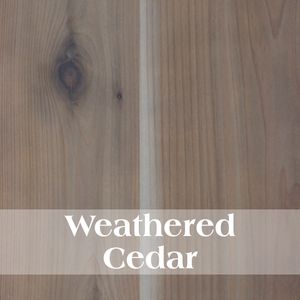 Weathered Cedar