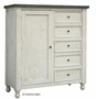 5 Drawer 1 Door Gentleman Chest
