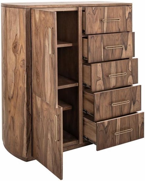 Balam Gentleman's Chest - 5 Drawer & 2 Door