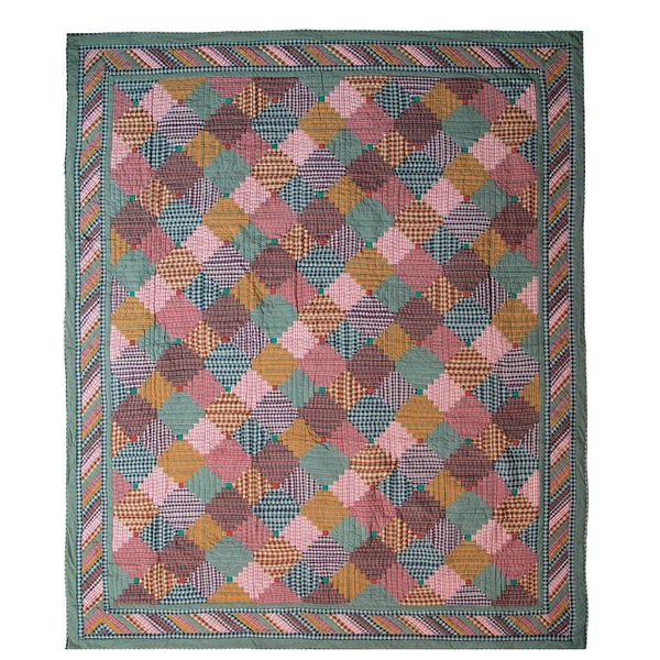 Harvest Log Cabin Quilt Set