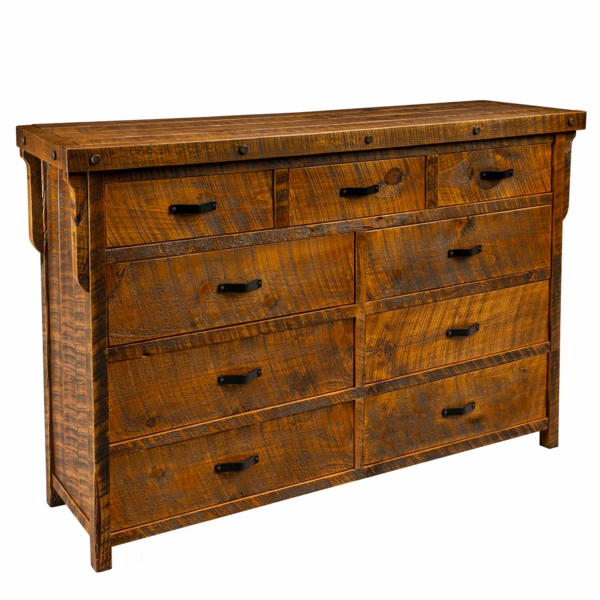 Homestead Lodge 9 Drawer Dresser