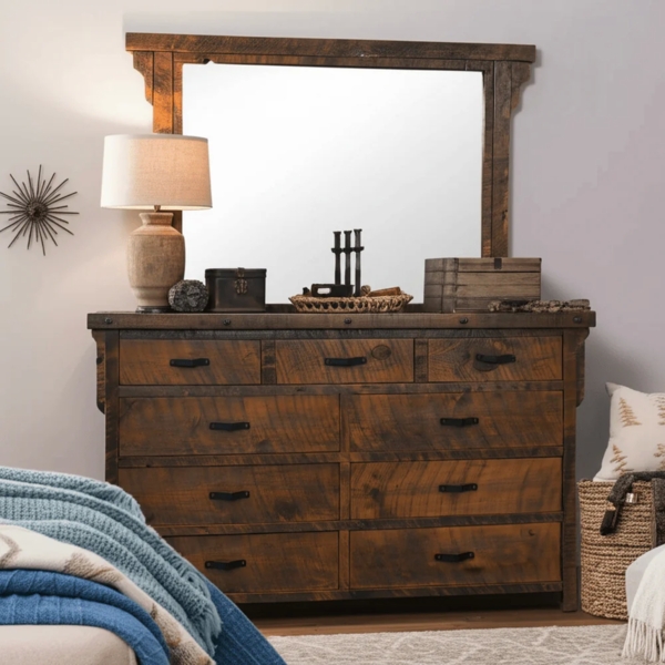 Homestead Lodge 9 Drawer Dresser