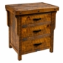 Homestead Lodge 3 Drawer Nightstand