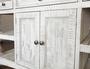 Stone 3 Drawer, 2 Doors Wood Island