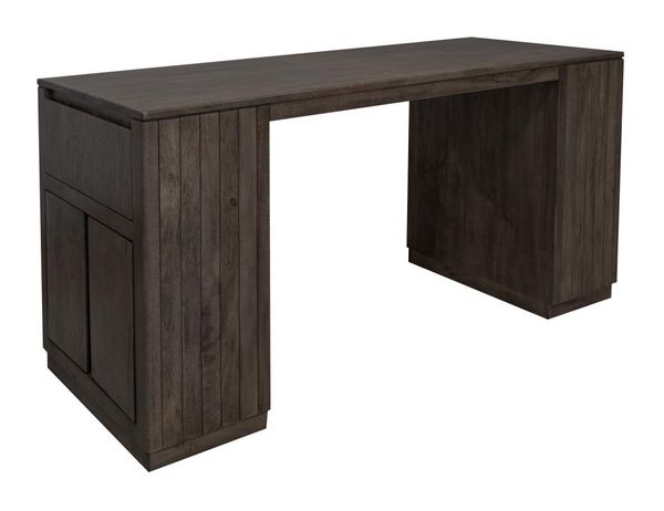 Dark Mezquite 2 Drawer 4 Door Kitchen Island