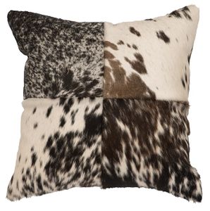 Leather & Fabric Accent Pillows