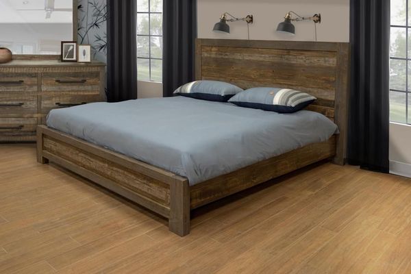 Loft Brown Bed