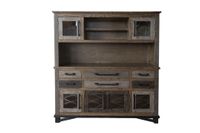 Loft Brown Buffet and Hutch