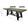 Loft Brown Dining Table