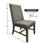 Loft Brown Upholstered Dining Chair