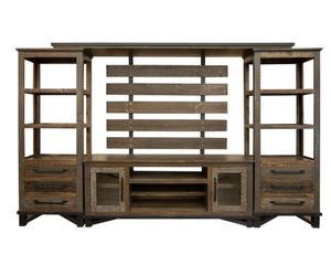 Loft Brown Wall Unit