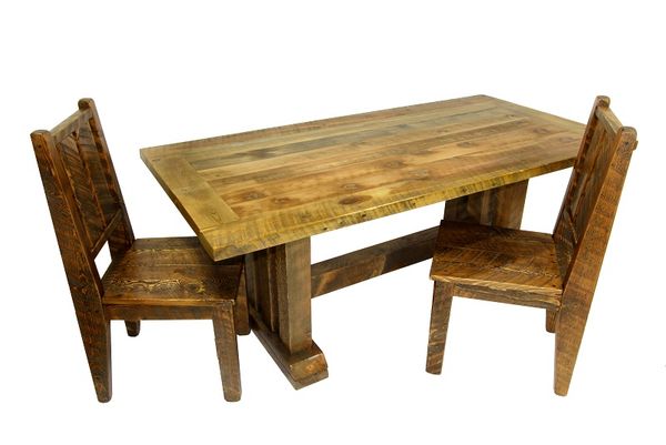 Loneman Mountain Barnwood Dining Chair