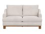 Olimpia Loveseat with Wooden Frame