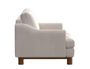 Olimpia Loveseat with Wooden Frame