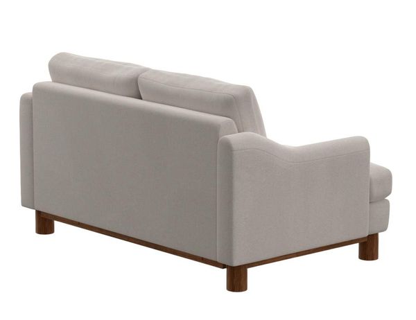 Olimpia Loveseat with Wooden Frame