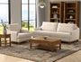 Olimpia Loveseat with Wooden Frame