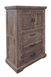 Madeira Three-Drawer, Two-Door Chest